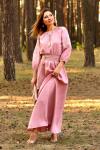 Казково красива сукня пудрово-рожевого відтінку        Модель: П16/7-276 фото 2