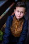 Дитяча вишита сорочка-оберіг для хлопчика Модель: ДМ08/1-299 фото 1