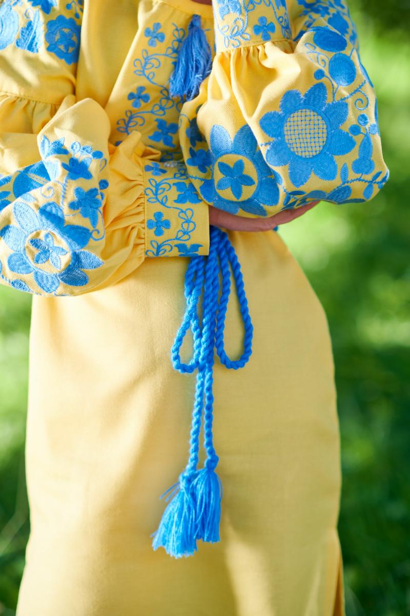 Дитяча сукня з натуральної тканини "Україночка" фото 1