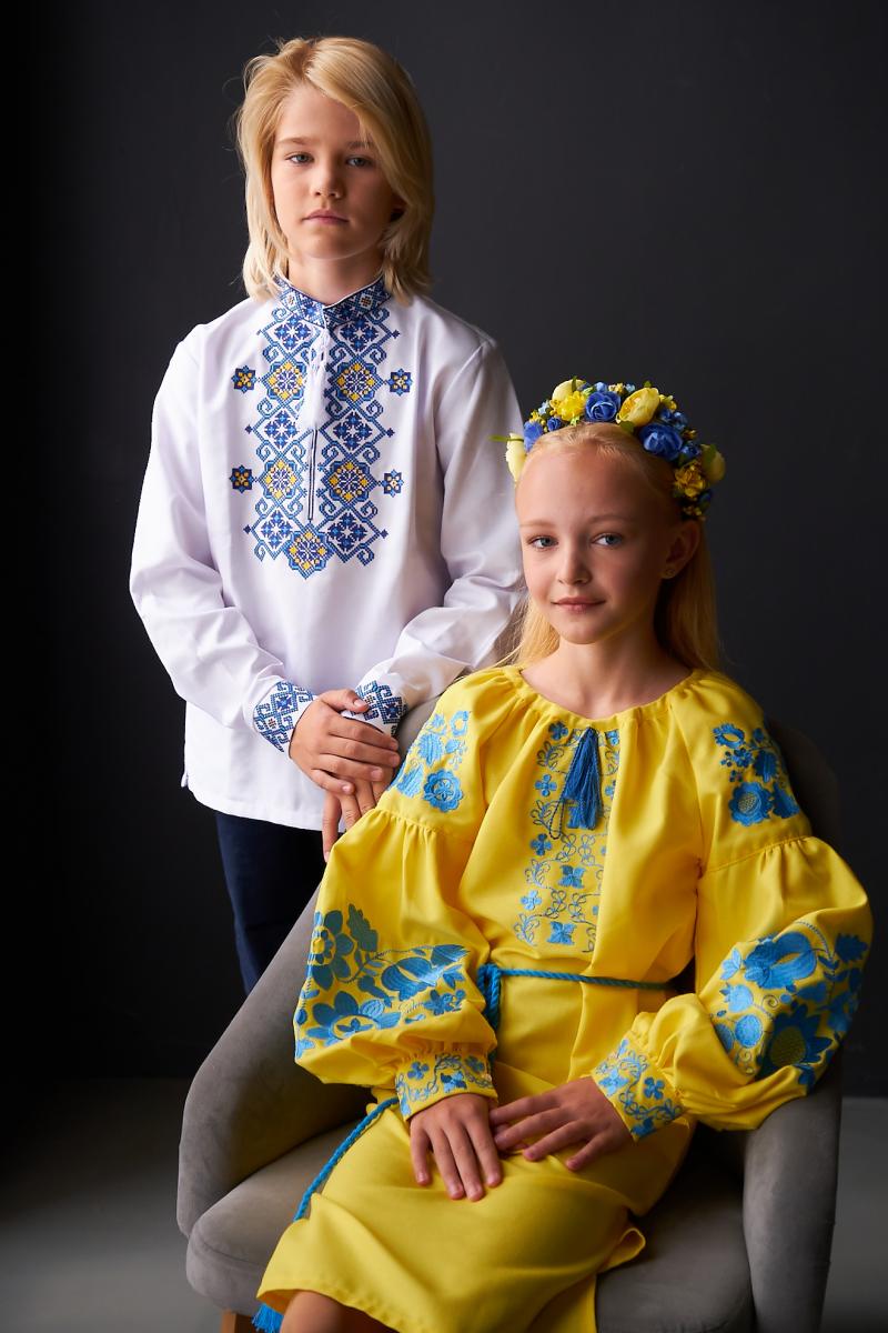 Дитяча сукня з натуральної тканини "Україночка" фото 4