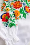 Жіноча вишиванка на сорочковій тканині "Петриківка" фото 3