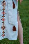 Жіноча довга сукня з натурального льону   "Казкова мить" фото 2
