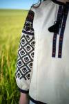 Жіноча вишиванка з льону "Ексклюзив" від ТМ КАЛИНА фото 3