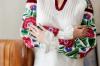 Стильна жіноча вишиванка з італійського льону  фото 7