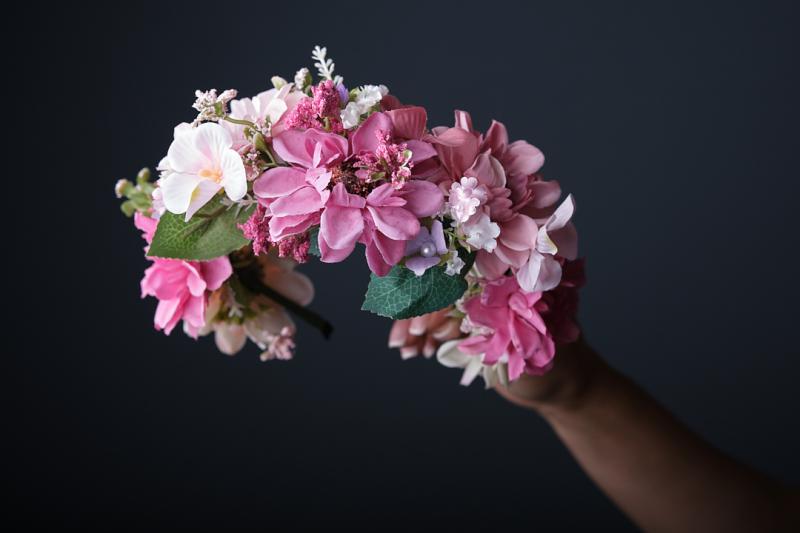 Розкішний віночок  "Петриківський"