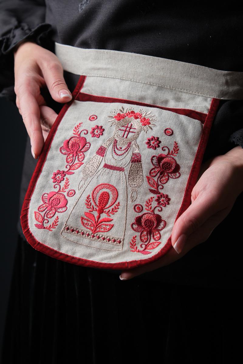 Ладунка (сумка-кишенька) лляна "Мотанка"