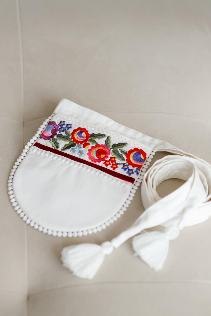 Ладунка (сумка-кишенька)  "Петриківська розкіш" фото 3