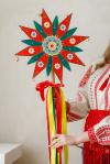 Якрава Різдвяна зірка (велика) ручної роботи від ТМ КАЛИНА