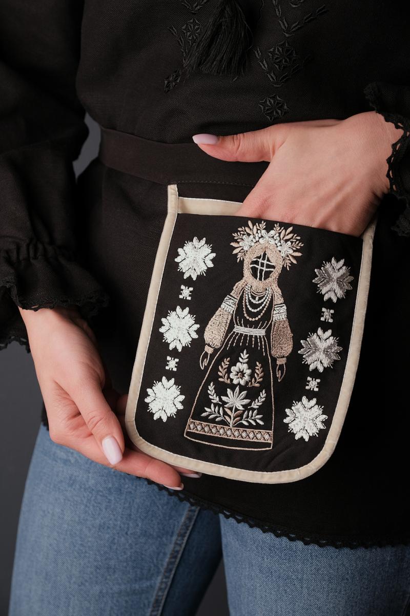 Сумка-ладунка з вишивкою "Мотанка"